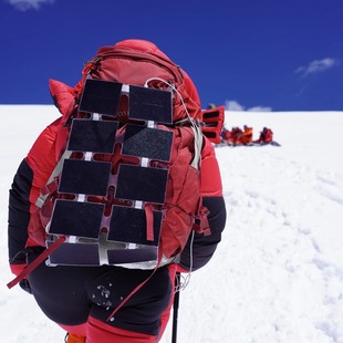 J85V Solar Charging Board Waterproof Outdoor Backpack Mobile Phone Power Bank Flap Pocket Pants Foldableing Charging G3