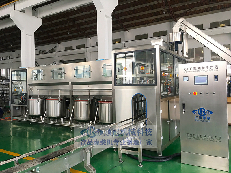 桶装水灌装机厂家 大桶山泉水生产设备