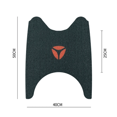 Electric vehicle foot mat — battery car foot pad pedal - short-style-yadi-comes-with-velcro