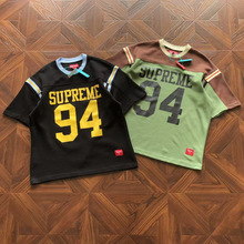 �ذ�ȫϵ��Supreme 25SS Split S/S FootballTopƴɫ�����������