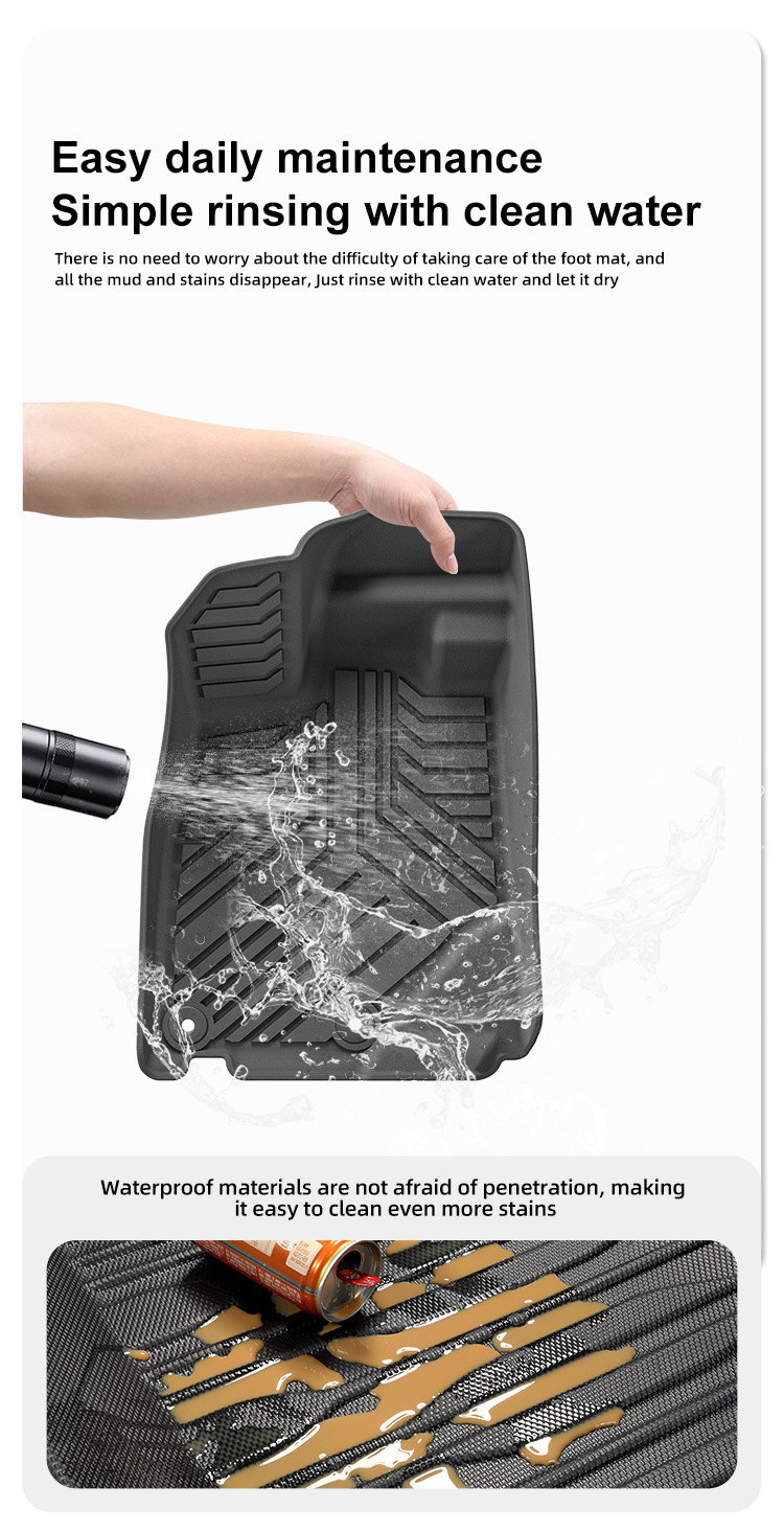 Suitable for 24 Peugeot 3008 E-GT car floor mats TPE