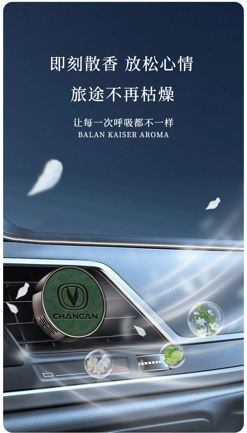 Suitable for Changan CS75, Eado PLUS, UNI-V, Lumin, CS55 car air freshener vent accessory