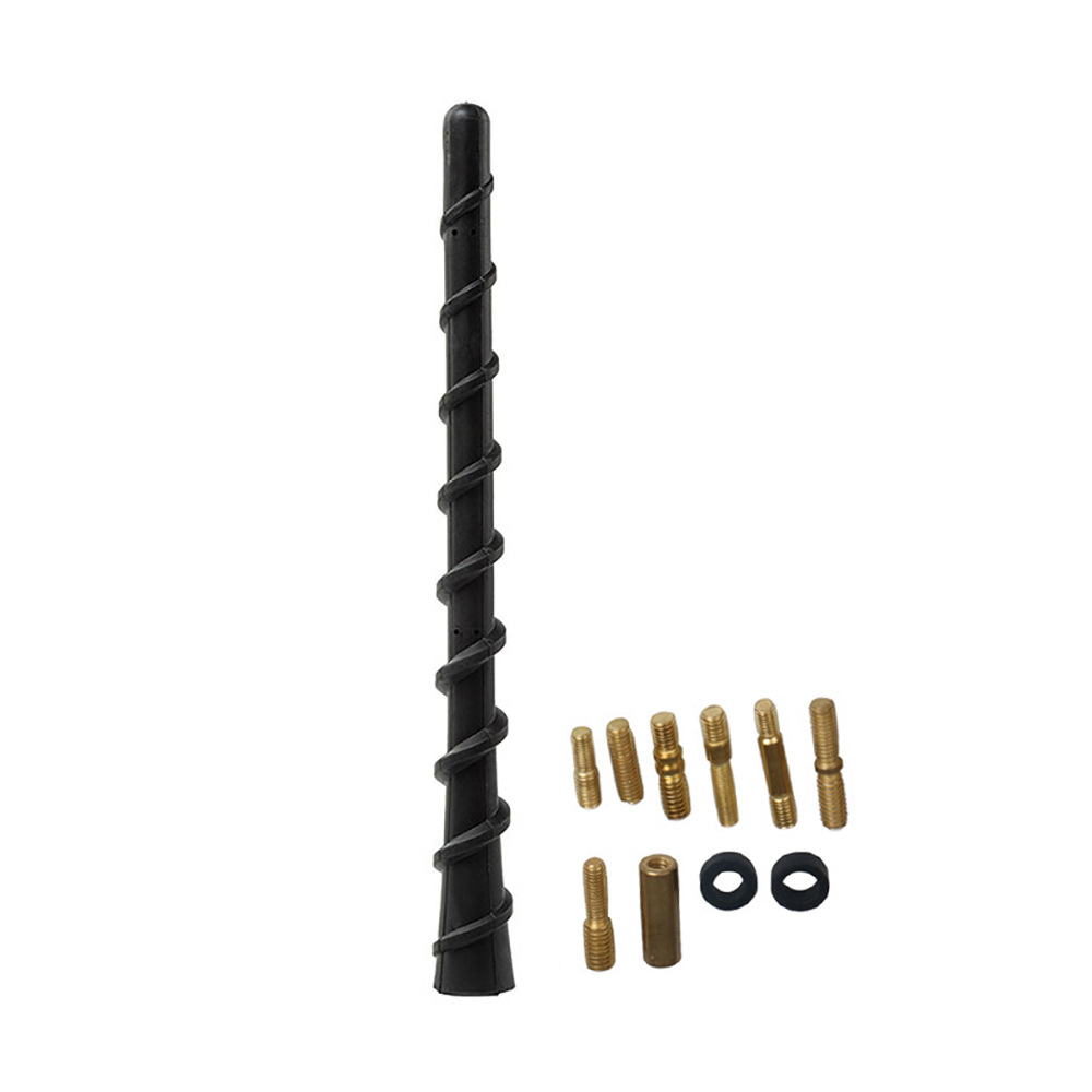7inch Universal Short Antenna Suitable for Jeep Ford F150 Signal Reception Antenna Threaded Modified Antenna