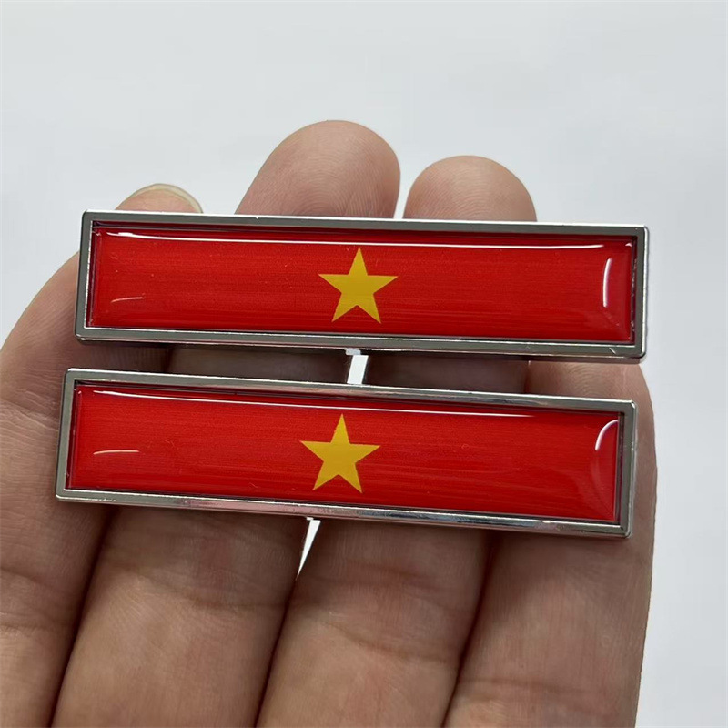 特价 汽车个性改装国旗金属贴标各国国旗金属小贴标对装 0PP袋装|undefined