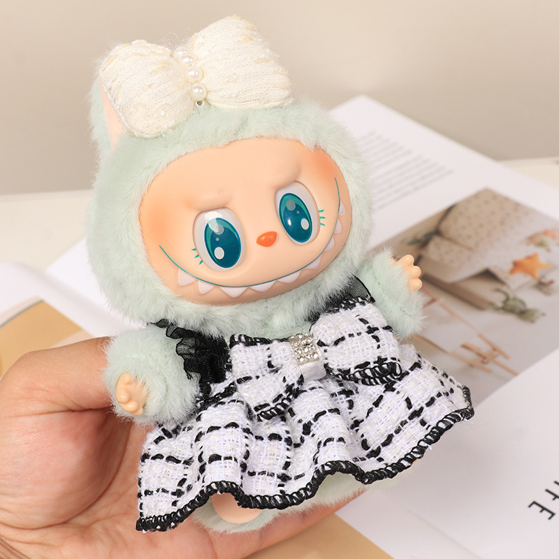 ラブブベビー服ドレス新製品はラブブ人形周辺機器を着用できますかわいい着替えぬいぐるみ服卸売|undefined