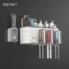 Three Cups + Toothpaste Dispenser [Versatile Gray]