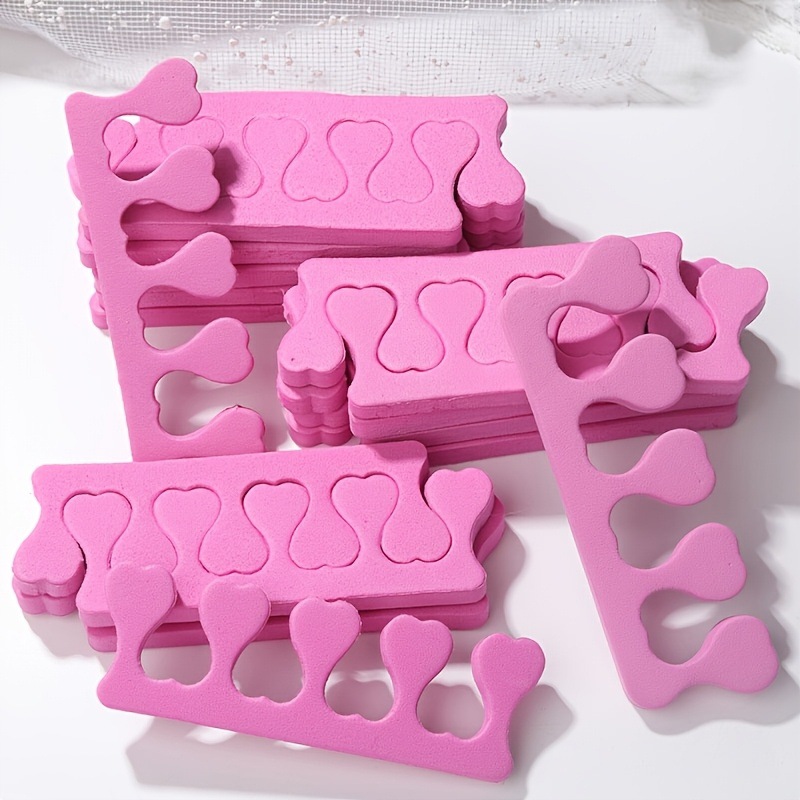 Separadores de Dedos para Manicura de Esponja y EVA, Desechable, Doble Cara, para Pedicura