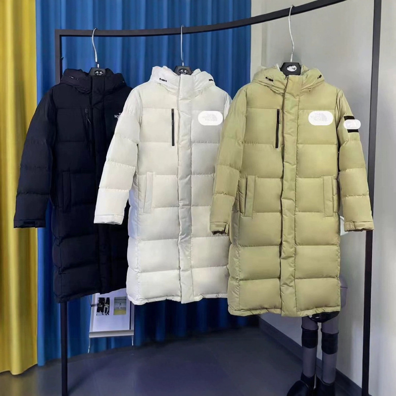 High Version of the Northern Long down Jacket Shin Min Ah's Same Style for Men and Women Couple Style Bread Jacket Jacket