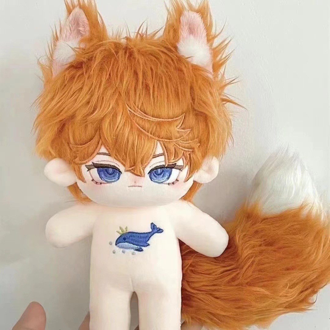 Muñeca de Algodón Zhan Yu de 20 cm, Juguete de Peluche, Muñeca de Anime para Vestir, Linda Muñeca de Niña, Regalo de Cumpleaños