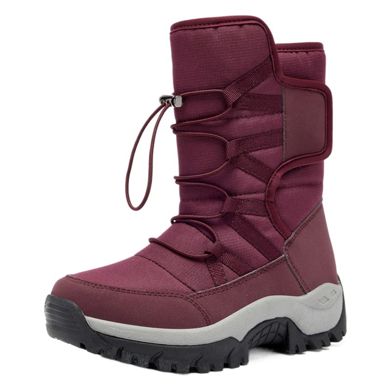 Зимние бархатные теплые снежные сапоги мужские хлопковые сапоги толстые нескользящие сапоги мужские пары сапоги трансграничные сапоги