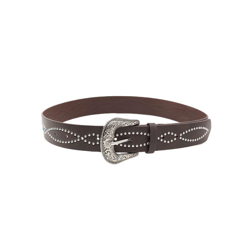 ファッションの新型レトロな宝石のベルトの女性のパンク風の個性y 2kギャルの装飾の百合のベルトの現物