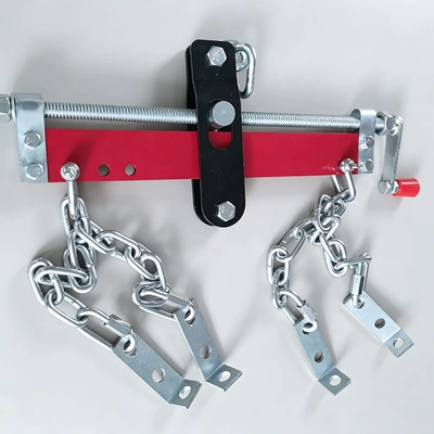 Customized car engine balancing stand, repair hoist, balancing stand, automotive maintenance tools with hook, engine hoist, machine repair (Mühərrik alətləri) - iron-plate-type