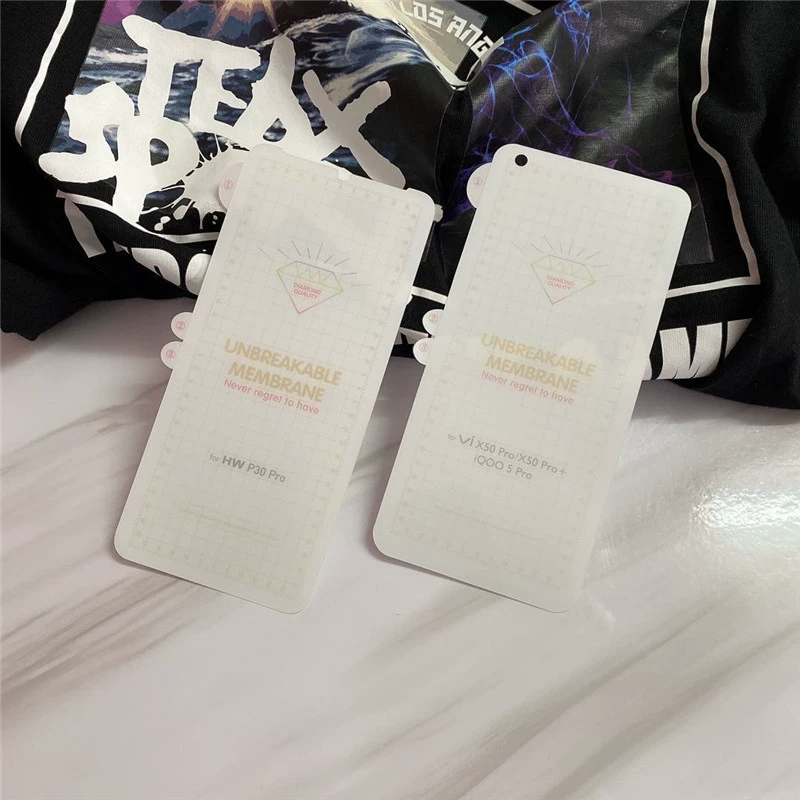 Подходит для Huawei Mate60 Pro гидрогелевая пленка, P70 Pro алмазная невидимая пленка, Nova11/10, Honor 90 Pro