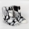 Black and white flower