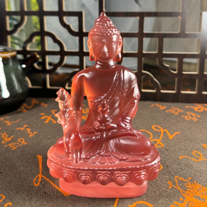 Car ornaments pharmacist Buddha statue Bao'an car decorations interior car resin ornaments wholesale factory direct sales