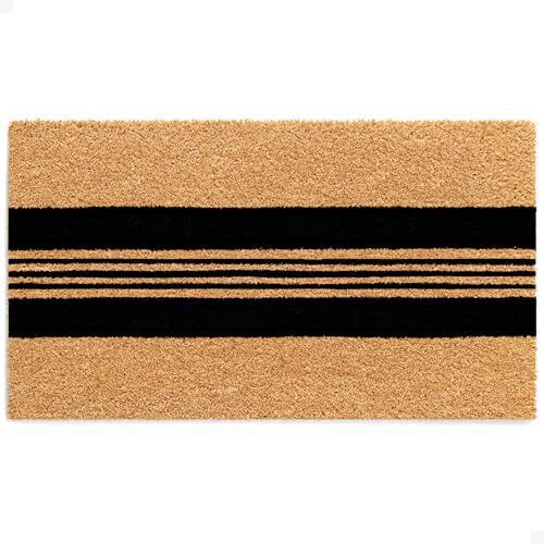 Amazon temu alambre material coco marrón inglés amor gatos y pájaros en la alfombra de la puerta antideslizante alfombra de entrada