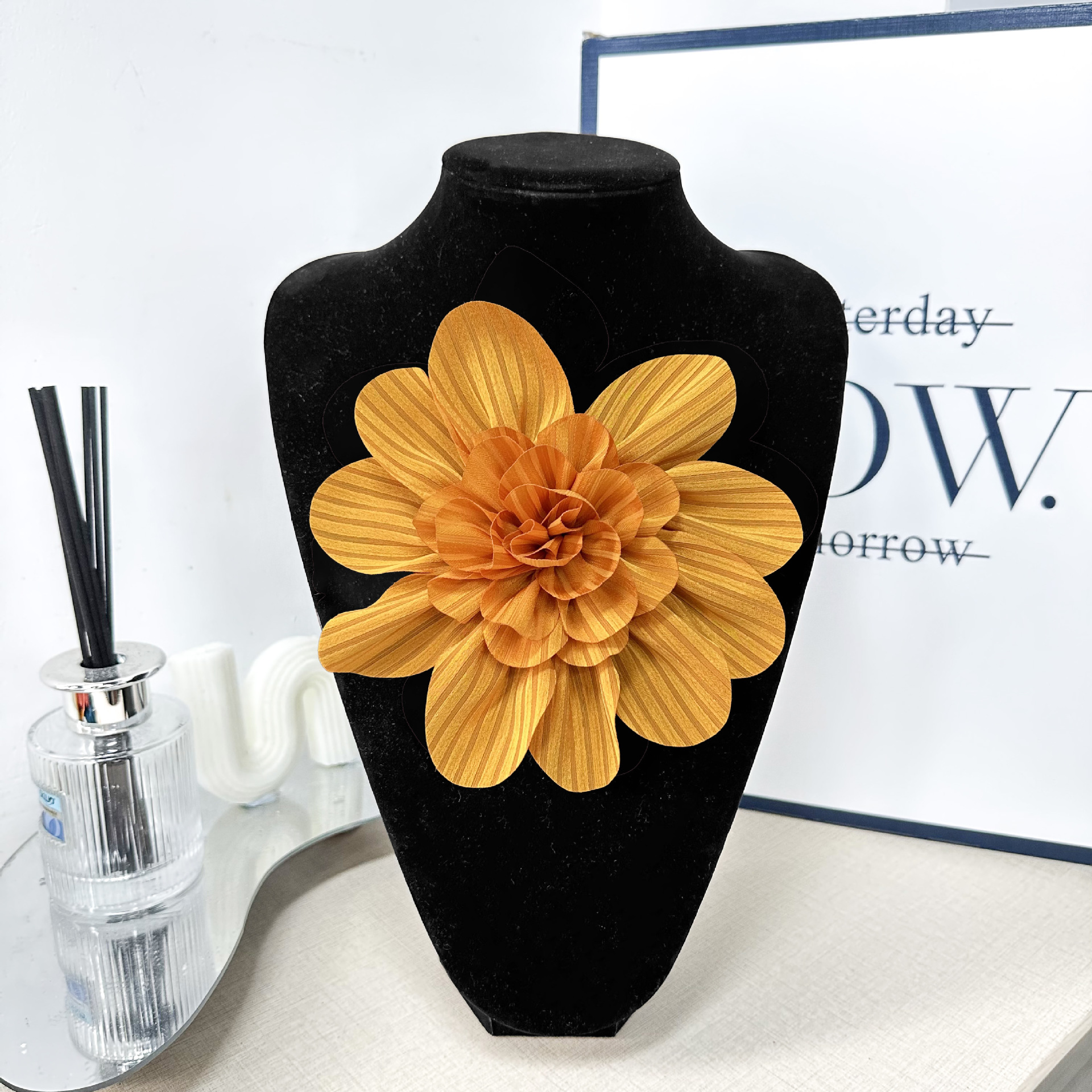 18cm simulación de flores hechas a mano, ropa, bolsas, accesorios, ropa, accesorios para el hogar, accesorios de coincidencia en línea