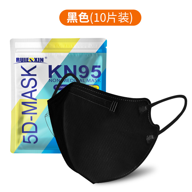 Máscara para adultos Máscara de red tridimensional 3D 4 capas de protección KN95 desechable a prueba de polvo fabricante de protección solar de verano al por mayor