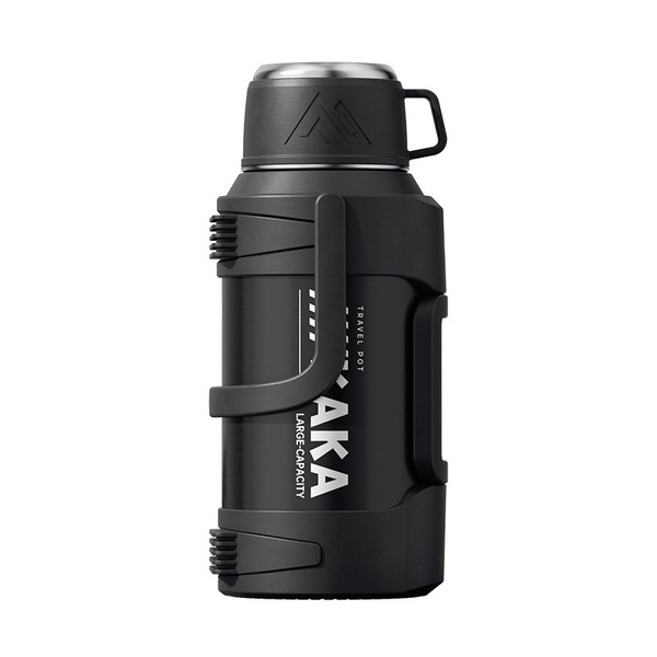 Big capacious thermos stainless steel