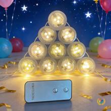 ?LEDˮ�׵�С��ť��ů�׹��ˮң�زʵ������ˮ���Ǳˮ�ƹ���