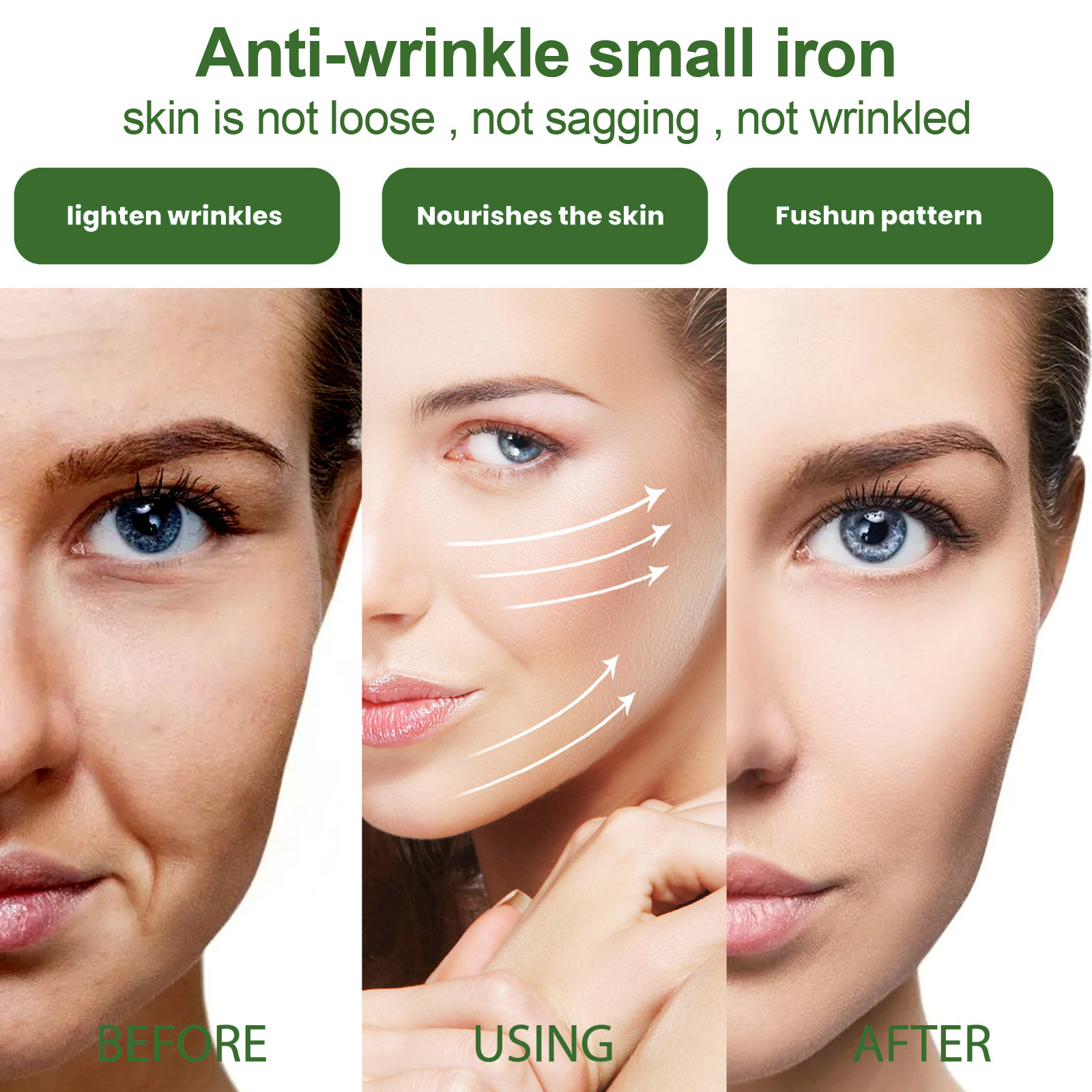 EELHOE Deep Ati wrikle essence för ansiktsuppstramning, dimiishig fie lögner, wrinkles, shrikig porer ad improvig_voghion.com
