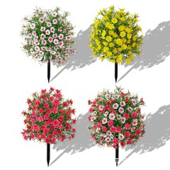 越境で人気の庭用石竹の花飾り、アマゾンウェディングブーケ、盆栽、地面に刺す花束