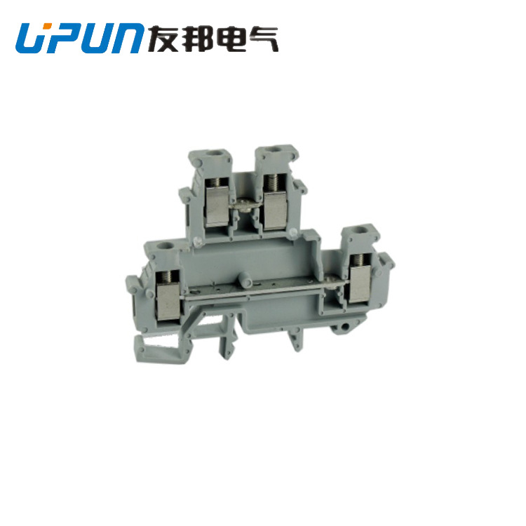 上海友邦电气UKJ-2.5M/2-2  2.5mm小型双层接线端子微型工业电气
