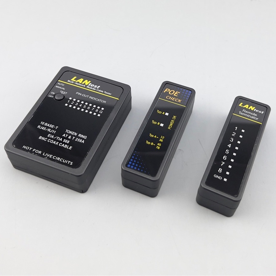 POE测试仪网络测试仪线束导通仪RJ45网线测试器多功能