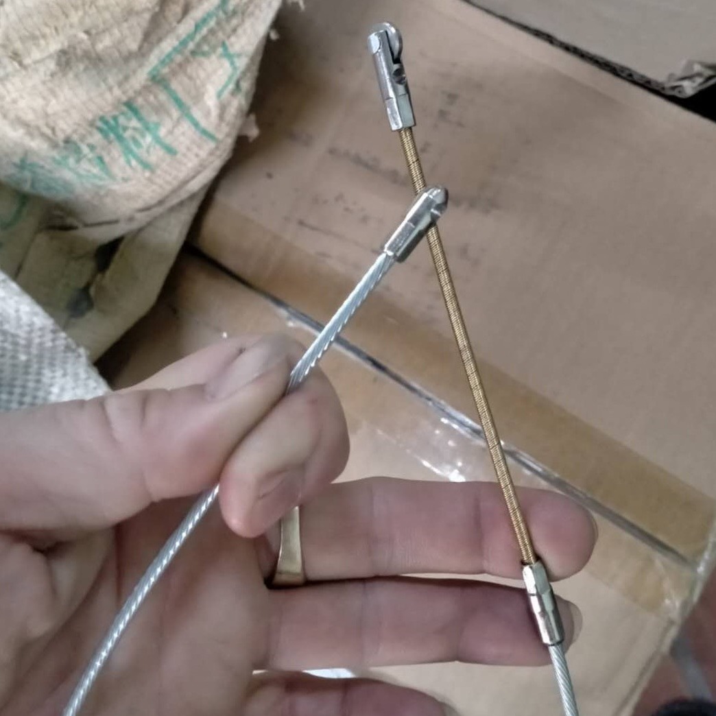 Fabricante DE LA FUENTE polea de resorte cabeza 3,0 Todo enhebrador de alambre de acero