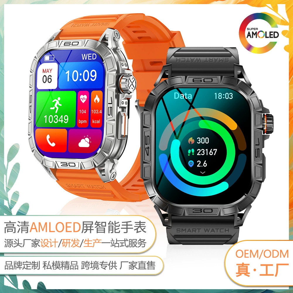 Новые K63 умные часы с Bluetooth-звонками, AMOLED экран высокого разрешения, погода, музыка, пульс, давление, насыщение кислородом, активность