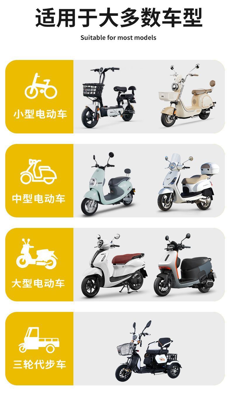 Electric Vehicle Windshield Cover, Sun Protection, Rain Cover, Universal for All Seasons, Waterproof Front Windshield for Electric Motorcycles, Full Coverage