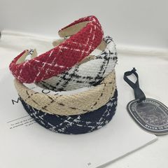 韓國小香風海綿發箍高顱頂法式復古寬邊頭箍新款氣質頭飾外出壓發