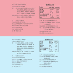 Baicao flavor Japanese round biscuits 100g bag Japanese sea salt flavor office hunger filling internet celebrity snack food