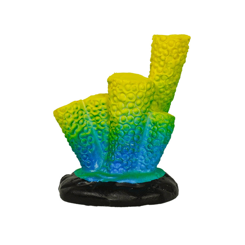 Mini pecera de coral simulada para decoración de paisajes acuáticos, plantas acuáticas, adornos con temática marina, micropaisaje DIY, adornos de coral para paisajismo