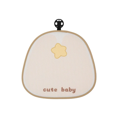 Summer New Car Seat Cushion, Universal for All Seasons, Cute Bear Car Interior Seat Cover (Seat cushion, seat cover) - honeycomb-biye-bear-seat-cushion-front-row