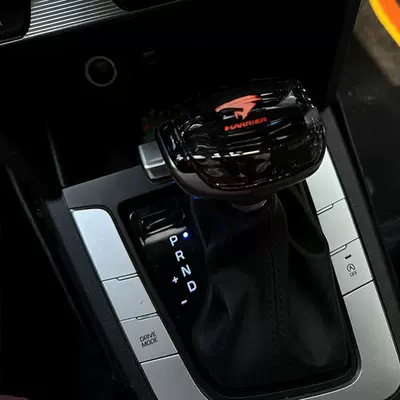 Led Crystal Gear Shift Knob | Sürətlər qutusu və əl tormozu başlıqları - zotye-sr7-eagle-logo-rainbow-lightcrystal-gear-shift-knob