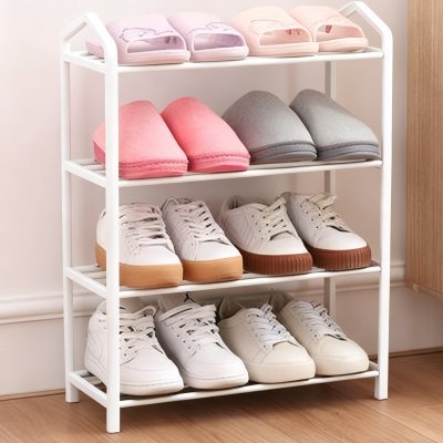 TEMUXIYIN simple multicapa montaje rack de zapatos dormitorio de estudiantes montaje gabinete de zapatos en el hogar almacenamiento rack de zapatos