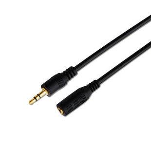 Jin Sanding 3.5mm audio line male to female car TV computer headset extension line 1.5m/strip