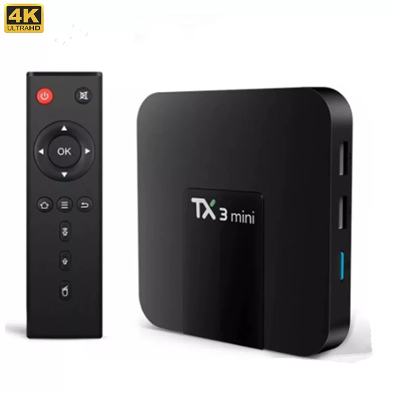 Набор Tx3mini - топ-бокс все в одном - Zhizhi H313 2ГБ/16ГБ Android 10.0 4K HD интернет ТВ-бокс