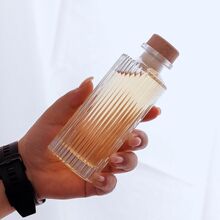 高档精致好看的小酒瓶分装酒坛冷萃咖啡容器手抓玻璃瓶果酒洋酒