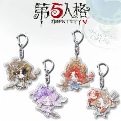 第五人格周辺Qバージョンキーホルダーかわいい漁師二次元アクリルペンダント学生ペンダントインギフト