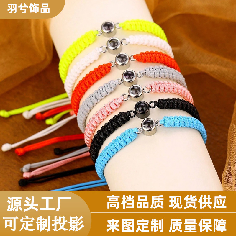 In-Stock Stainless Steel Photo Projection Bracelet, High-Definition 100-Language Projection Bracelet, Holiday Gift In-Stock Stainless Steel Photo Projection Bracelet, High-Definition 100-Language Projection Bracelet, Holiday Gift