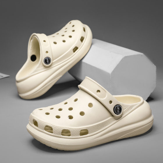 Summer Children's Slippers Breathable Boys and Girls Slippers Soft Sole Comfortable Hole Shoes Women's Men's Small and Medium-sized Children's Garden Shoes Women