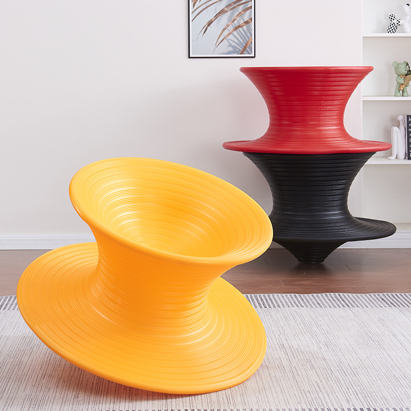 Silla giratoria grande, equipo de entrenamiento sensorial de equilibrio vestibular para niños de 360 grados, silla de centro comercial, moderna y sencilla.