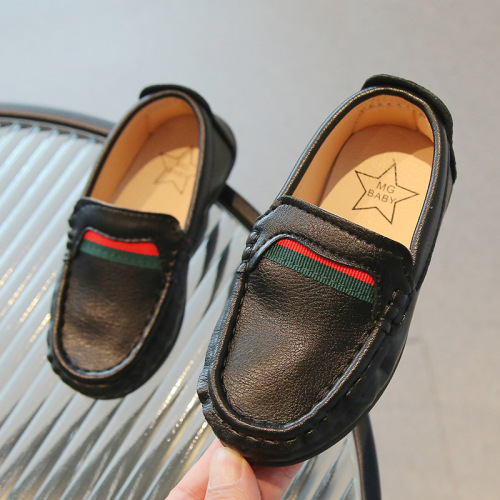  New Boys' Slip-On Cloth Shoes Children's Spring Autumn and Summer Doudou Shoes Korean Style Shoes Boys' Baby Casual Shoes
