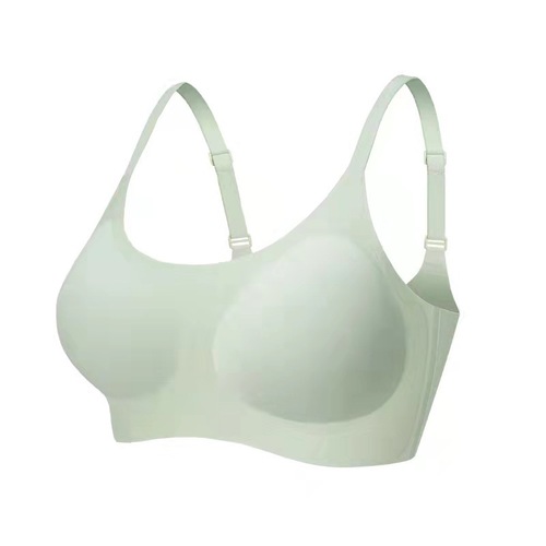 Cloud Fixed Cup Seamless Underwear Women's Small Breast Gathering Back Bra No Wires Sleeping Vest Style Sports Bra