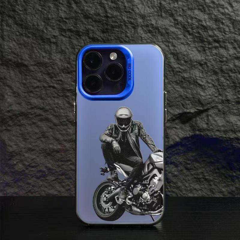 Nueva locomotora europea y americana para iPhone 16 funda para teléfono móvil Apple 15promax/14/13pro12 personalidad 11X