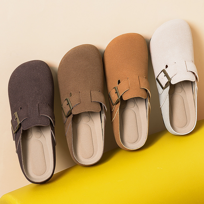 Zapatos de mujer de verano nuevos zapatos Bocken zapatillas transpirables con suela suave sandalias cómodas zapatos casuales de moda versátiles zapatos de moda image 5