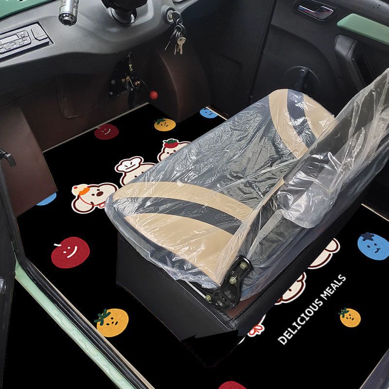 Suitable for Electric Tricycles and Four-Wheel Vehicles, Universal Wear-Resistant and Dirt-Resistant Thickened Mats That Absorb Water and Are Easy to Dry