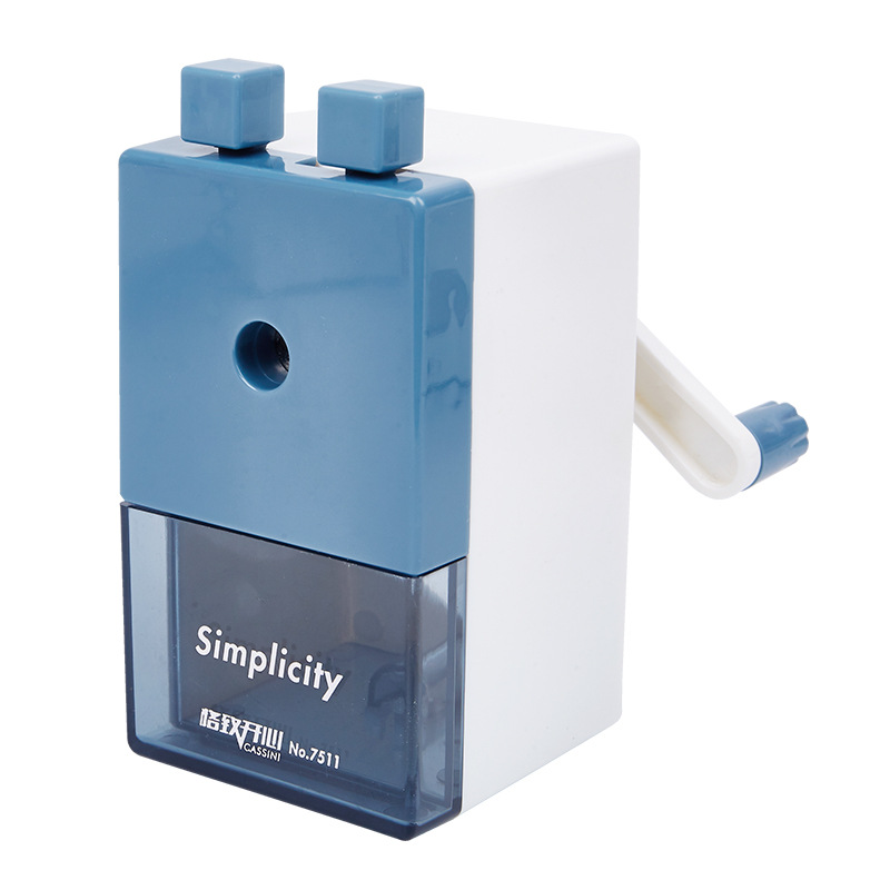 7511 simple cuadrado Sacapuntas de lápiz Morandi Sacapuntas de lápiz de color sacapuntas Sacapuntas de lápiz de mano Sacapuntas de oficina estudiante